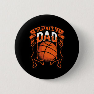 Basketball Dad Player Coach Match Team Father Dadd Button
