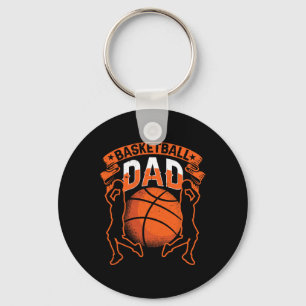 Basketball Dad Player Coach Match Team Father Dadd Keychain