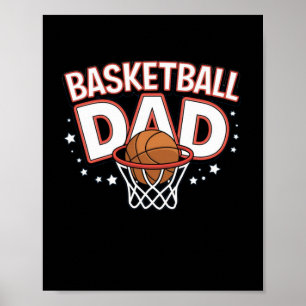 Basketball Dad Premium Poster