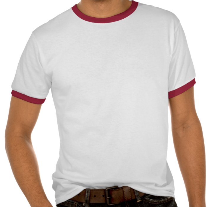 Basketball DAD red & white t shirt