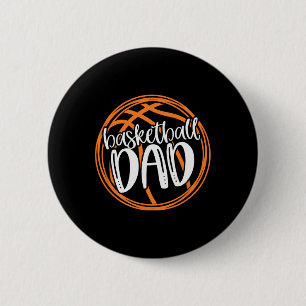 Basketball DAD Shirt Button