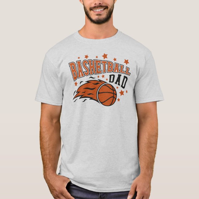 Basketball Dad T-Shirt (Front)