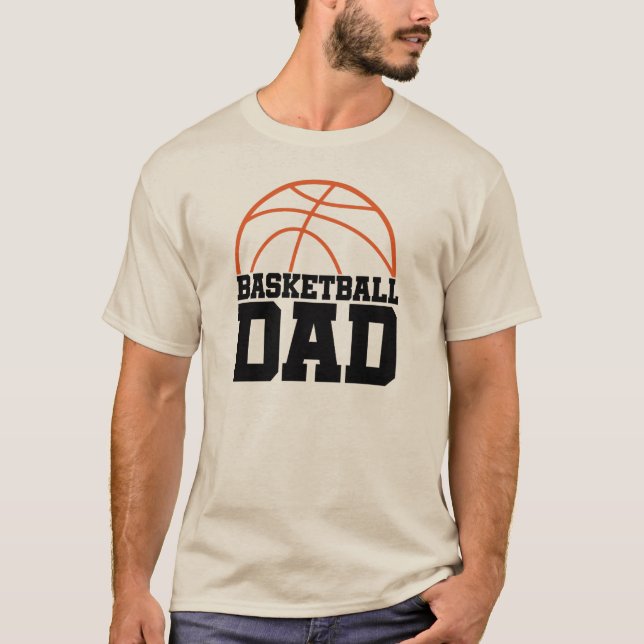 Basketball  Dad  T-Shirt (Front)
