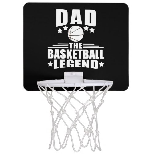 basketball dad the legend mini basketball hoop