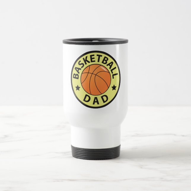 Basketball Dad Travel Mug (Center)