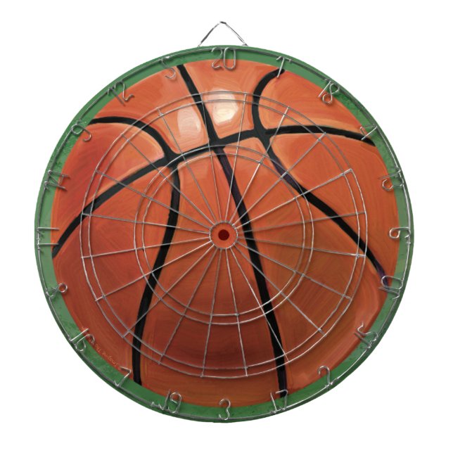 Basketball Dart Board (Front)