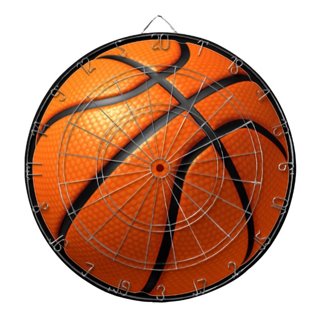 Basketball Dartboard With Darts (Front)