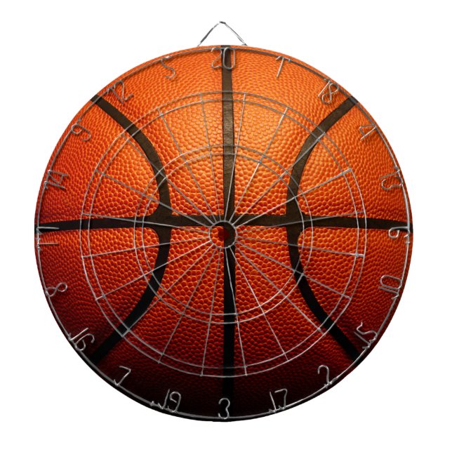 Basketball Dartboard With Darts (Front)