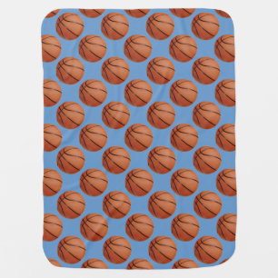 Basketball Design Baby Blanket