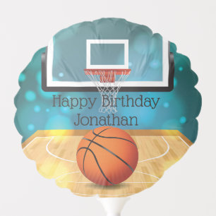 Basketball Design Balloon
