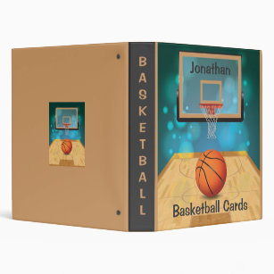  Basketball Card Binder with Sleeves 900 Pocket, #6 #23  Basketball Card Holder for Trading Cards, Basketball Collector Album Folder  Organizer 3 Ring Binder Storage Case Book for Kids Boys Gift (Black) :  Office Products