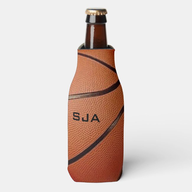 Basketball Design Bottle Cooler