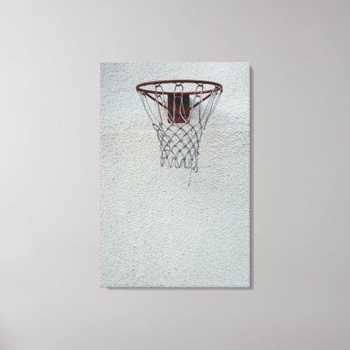 Basketball Design Canvas Print