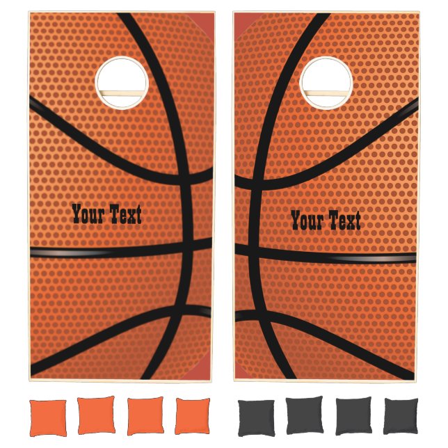 Basketball Design Cornhole Set (Set)