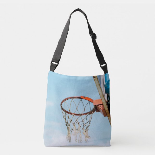 Basketball Design Crossbody Bag (Front)