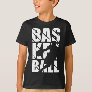 Basketball design for basketball player and basket T-Shirt