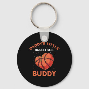 Basketball Design - Girl Who Loves Basketball And  Keychain