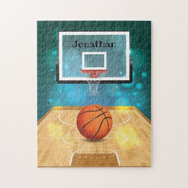 Basketball Design Jigsaw Puzzle (Vertical)