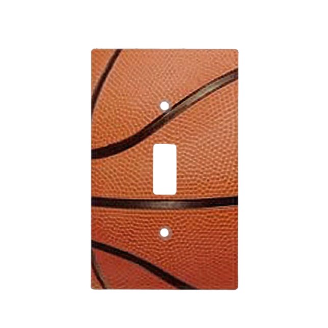 Basketball Design Light Switch Cover (Front)