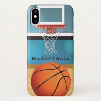 Basketball Design Smartphone Case by SjasisSportsSpace at Zazzle