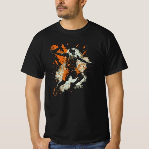 Basketball design T_Shirt