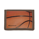 Basketball Design Wallet at Zazzle