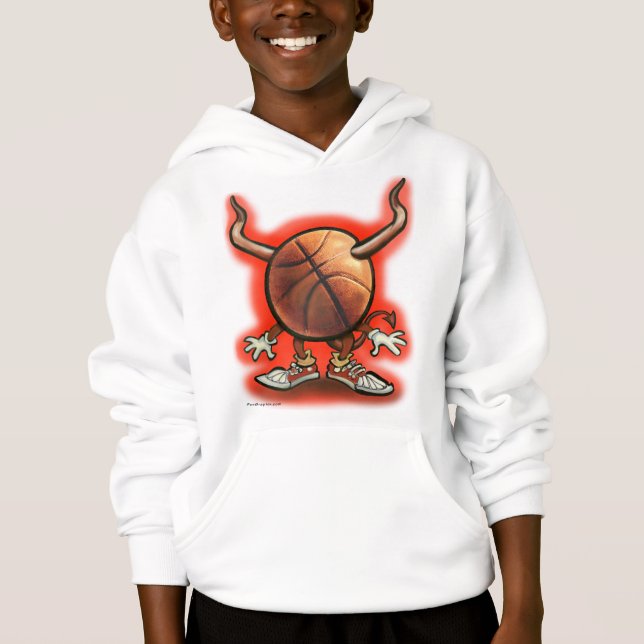 Basketball Devil Hoodie (Front)