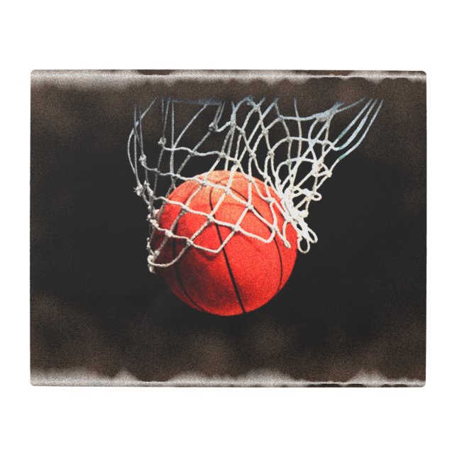 Basketball Digital Painting Sports Art (Front)