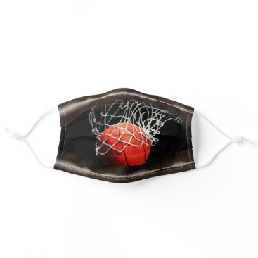 Basketball Digital Painting Sports Art Adult Cloth Face Mask