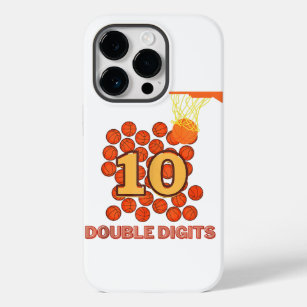 Basketball Double Digits Birthday Sport Lovers  Case-Mate iPhone 14 Pro Case