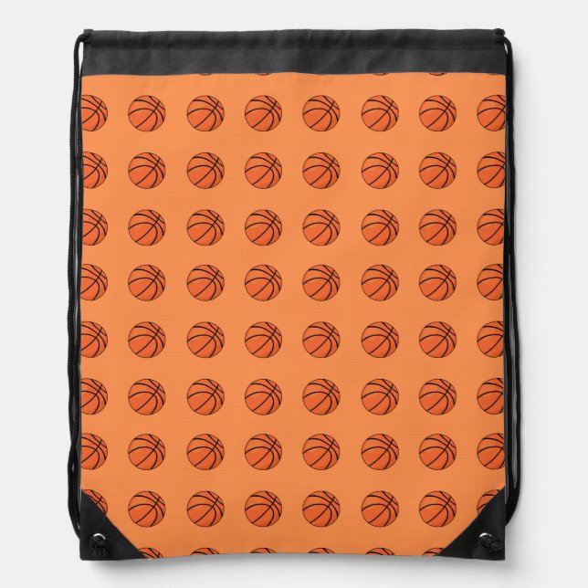 Basketball Drawstring Bag (Front)