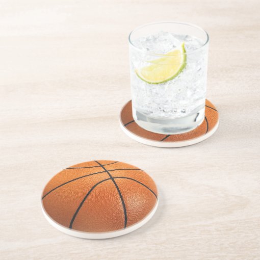 Basketball Drinks Coaster | Zazzle