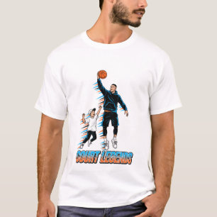 Basketball Drip Neon Basketball Graphics T-Shirt