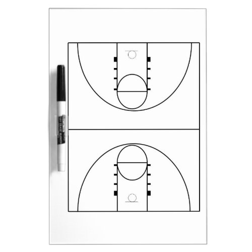 Basketball Dry Erase Board