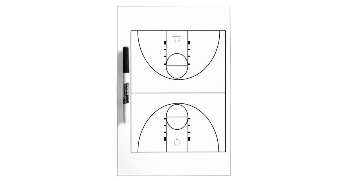 Basketball Dry Erase Board Zazzle