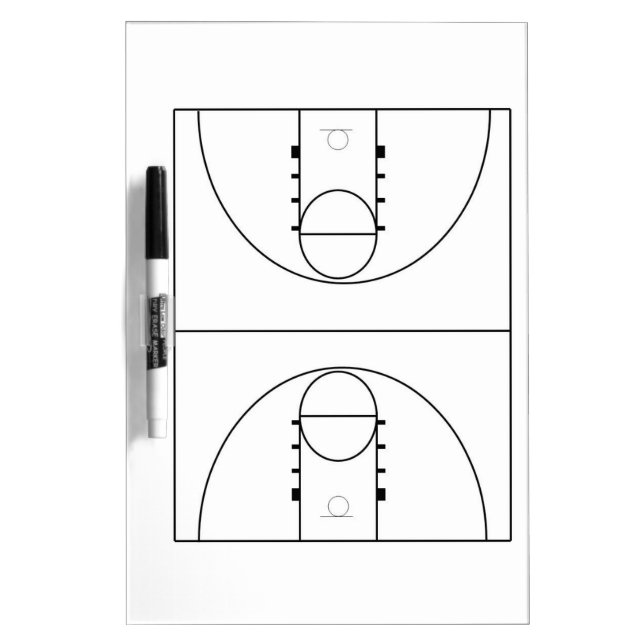 Basketball Dry Erase Board (Front)