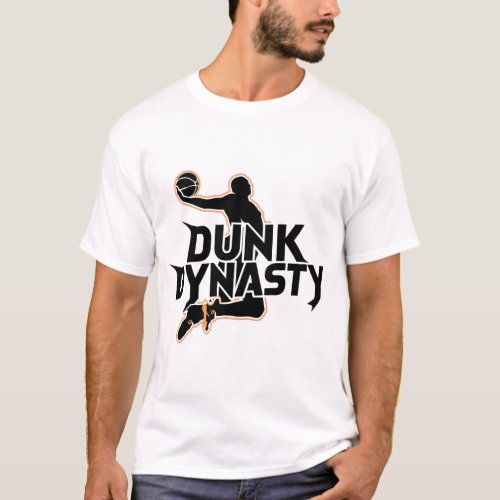 Basketball Dunk Dynasty T_Shirt