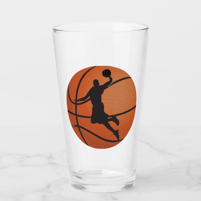 Basketball dunk glass (Front)