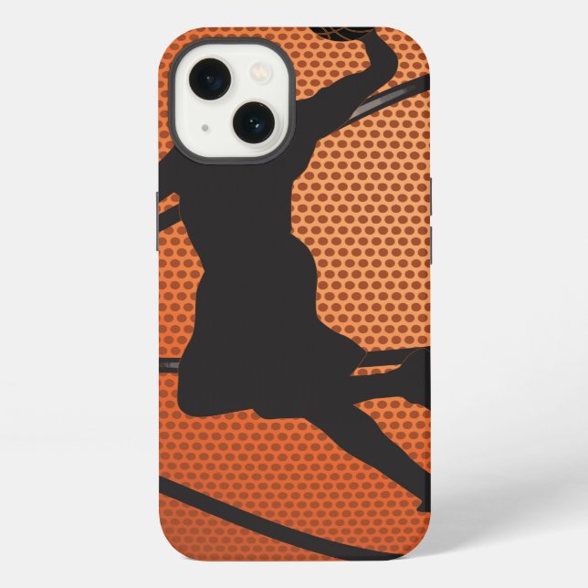 Basketball dunk iphone case (Back)