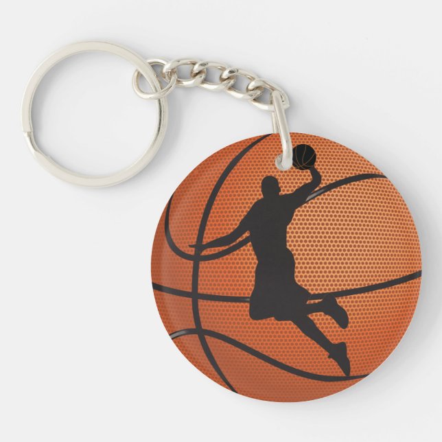 Basketball dunk keychain (Front)
