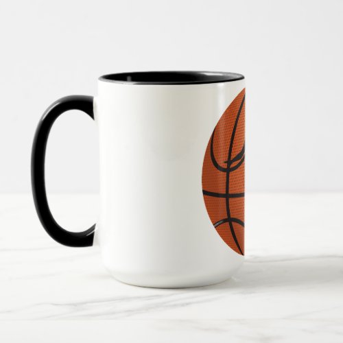 Basketball dunk mug