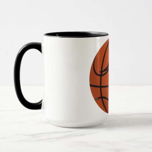 Basketball dunk mug