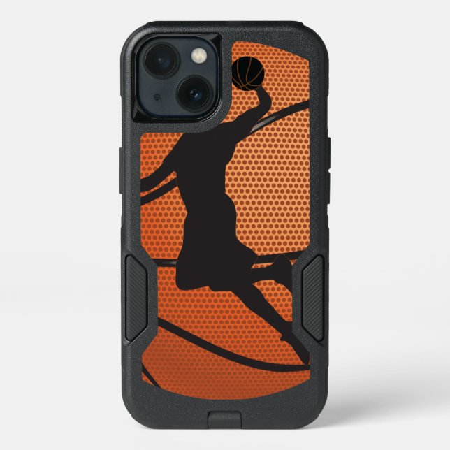 Basketball dunk otterbox iPhone case (Back)