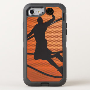 Basketball dunk OtterBox defender iPhone SE/8/7 case