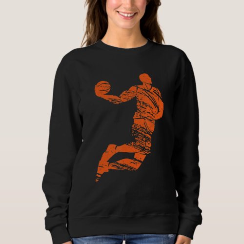 Basketball Dunk   Point Guard Ball Game Sports   Sweatshirt