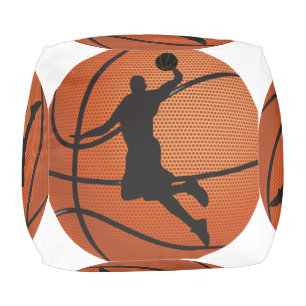 Basketball dunk pouf