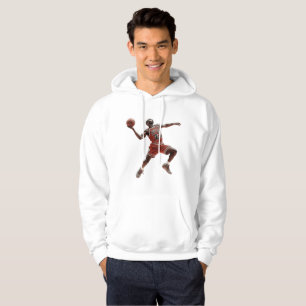 Basketball Dunk Silhouette Hoodie