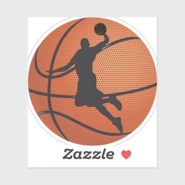 Basketball dunk sticker (Sheet)