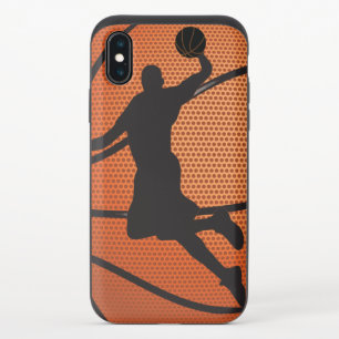 Basketball dunk throw pillow iPhone XS slider case
