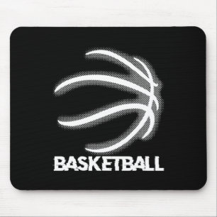 Basketball Dunking Dribbling Bball Hoop Basket Pla Mouse Pad